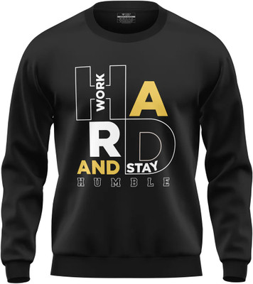 Warriorworld Full Sleeve Graphic Print, Printed Men Sweatshirt