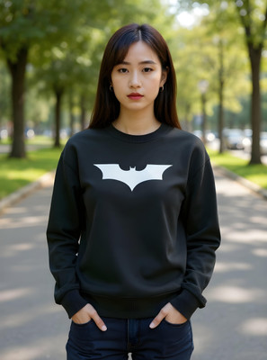 flyind Full Sleeve Printed Women Sweatshirt