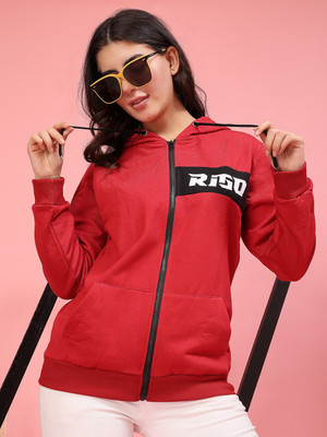 RIGO Full Sleeve Printed Women Sweatshirt