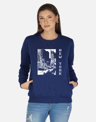 CHOZI Full Sleeve Graphic Print Women Sweatshirt