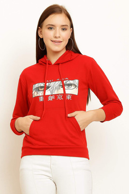 Uniquessence Full Sleeve Printed Women Sweatshirt