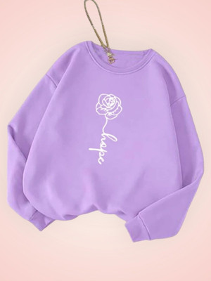 Draxstar Premi Full Sleeve Printed Women Sweatshirt