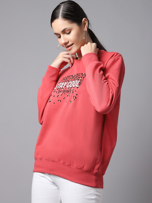 MACK JONNEY Full Sleeve Printed Women Sweatshirt