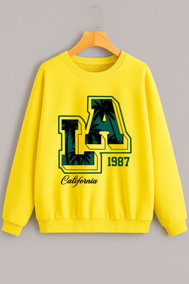 KCON Full Sleeve Graphic Print Men & Women Sweatshirt