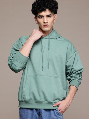 Roadster Full Sleeve Solid Men Sweatshirt