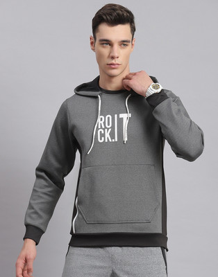 Rock.it Full Sleeve Solid Men Sweatshirt