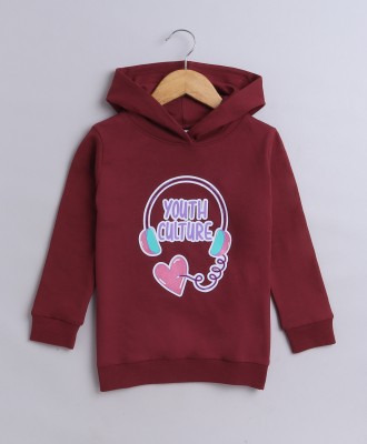 BUMZEE Full Sleeve Printed Girls Sweatshirt