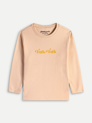 Chuckleberrie Full Sleeve Self Design Boys & Girls Sweatshirt