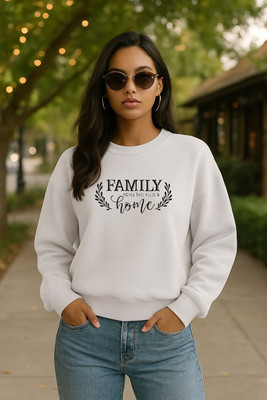 Mundali Full Sleeve Printed Women Sweatshirt