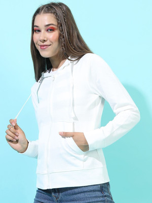 R Heaven Fashions Full Sleeve Solid Women Sweatshirt