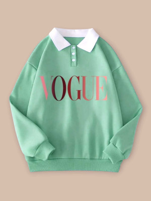 AKs fashion Full Sleeve Solid Women Sweatshirt