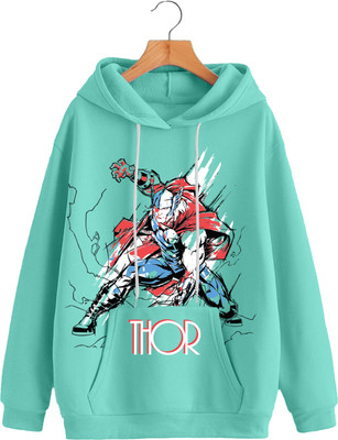 Veirdo Full Sleeve Graphic Print Men Sweatshirt