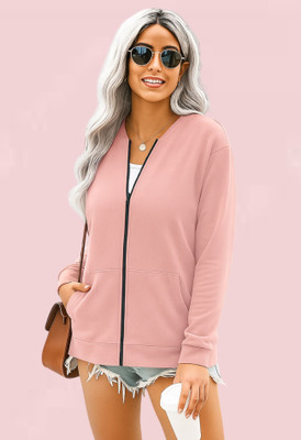 Kasendra Full Sleeve Solid Women Sweatshirt