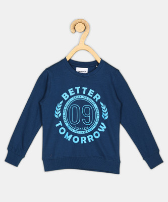 PROVOGUE Full Sleeve Printed Boys Sweatshirt
