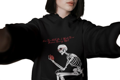 PD CLORI Full Sleeve Graphic Print Women Sweatshirt