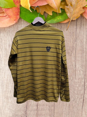Tiki Tees Febs Full Sleeve Striped Men Sweatshirt