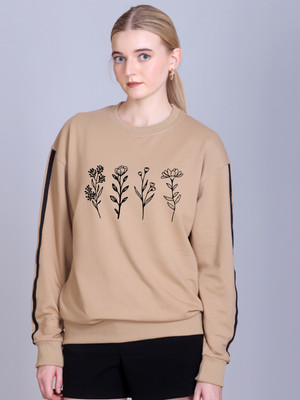 OBAAN Full Sleeve Printed Women Sweatshirt