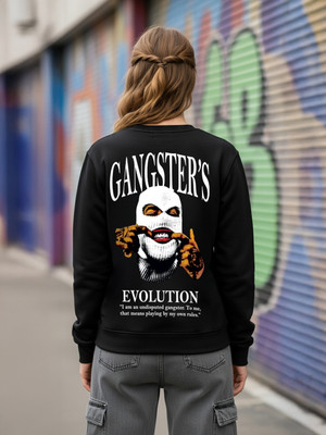Benny Brooks Full Sleeve Printed Women Sweatshirt
