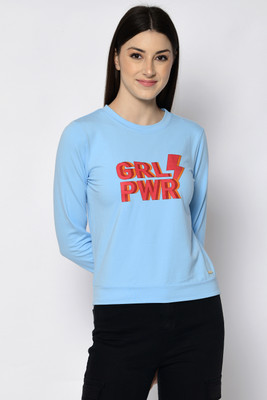 Fiorenza Full Sleeve Printed Women Sweatshirt