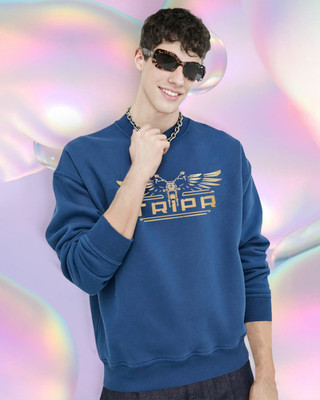 TRIPR Full Sleeve Printed Men Sweatshirt