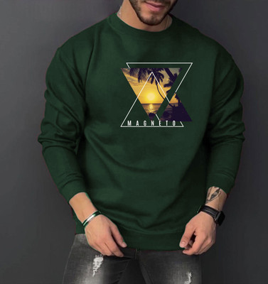 Magneto Full Sleeve Graphic Print Men Sweatshirt