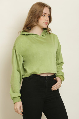 CANIDAE FASHION Full Sleeve Solid Women Sweatshirt
