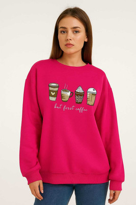 Stylezone Full Sleeve Printed Women Sweatshirt