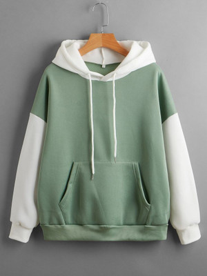 ANANTA DESIGN Full Sleeve Color Block Women Sweatshirt