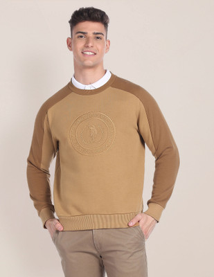 U.S. POLO ASSN. Full Sleeve Printed Men Sweatshirt