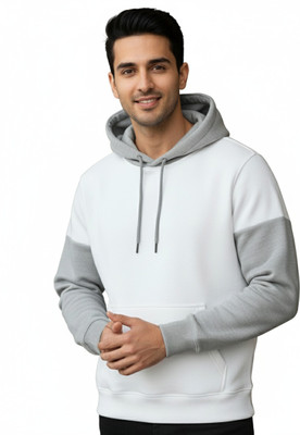 HEWAN Full Sleeve Self Design Men Sweatshirt