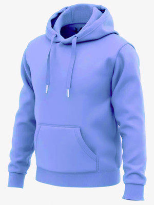 FASHLOOK Full Sleeve Solid Men Sweatshirt