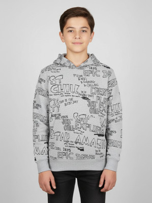 Alan Jones Full Sleeve Graphic Print Boys Sweatshirt