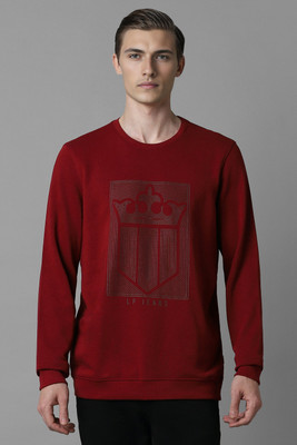 LOUIS PHILIPPE Full Sleeve Printed Men Sweatshirt