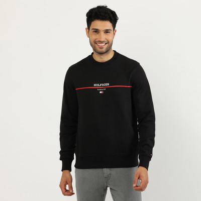 TOMMY HILFIGER Full Sleeve Printed Men Sweatshirt