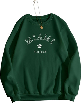 DRAXSTAR Full Sleeve Printed Women Sweatshirt