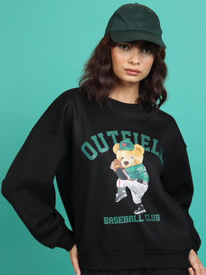 Tokyo Talkies Full Sleeve Printed Women Sweatshirt