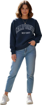 Stylezone Full Sleeve Printed Women Sweatshirt
