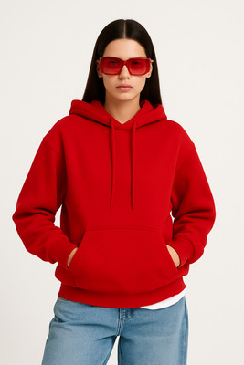 vnfusion Full Sleeve Solid Women Sweatshirt
