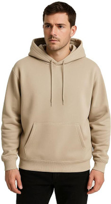 O3e Full Sleeve Solid Men Sweatshirt