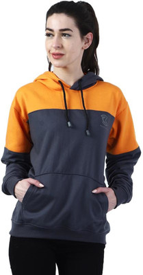 Chanda Khuba Full Sleeve Solid Women Sweatshirt