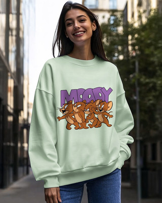 BEWAKOOF Full Sleeve Printed Women Sweatshirt