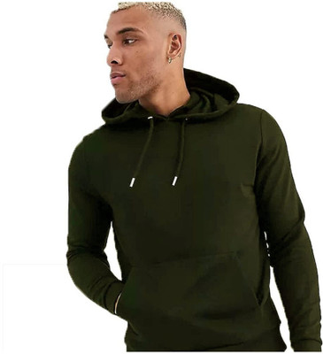 Koverify Full Sleeve Solid Men Sweatshirt