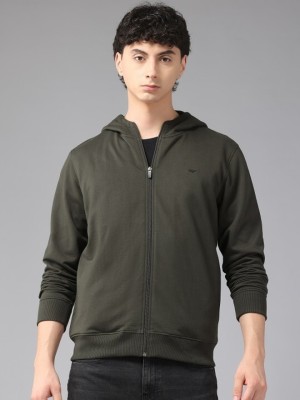 PARK AVENUE Full Sleeve Solid Men Sweatshirt