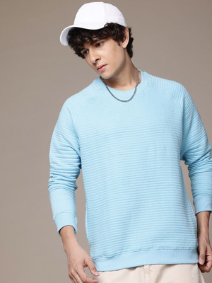 Roadster Full Sleeve Self Design Men Sweatshirt