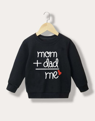toystshirt Full Sleeve Printed Boys & Girls Sweatshirt