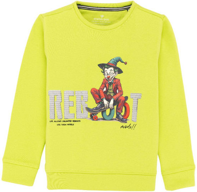 Status Quo Full Sleeve Printed Boys Sweatshirt