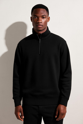 ParcelYard Full Sleeve Solid Men Sweatshirt
