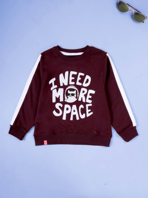 KiddoPanti Full Sleeve Printed Girls Sweatshirt