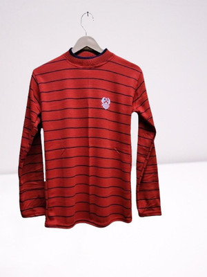 TIKI TEES FAB Full Sleeve Striped Men Sweatshirt