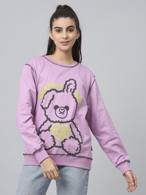 THE DRY STATE Full Sleeve Color Block Women Sweatshirt